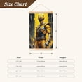 thumbnail image 3 of Power Rangers Wooden Shaft Hanging Poster Home Decor Poster Wall Art Painting For Living Room Bedroom 20"X30", 3 of 7