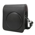 thumbnail image 2 of PU Camera Case Bag, Camera Case Bag Metal Shoulder Belt Adjustable Buckle Removable Lens Cover  For   Mini70 Black, 2 of 8