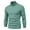 Green, variant on HAiming Men's Turtleneck Sweater Solid Color Long Sleeve Slim Knitted Pullover Sweater 2025 Fall Winter Casual Jumper