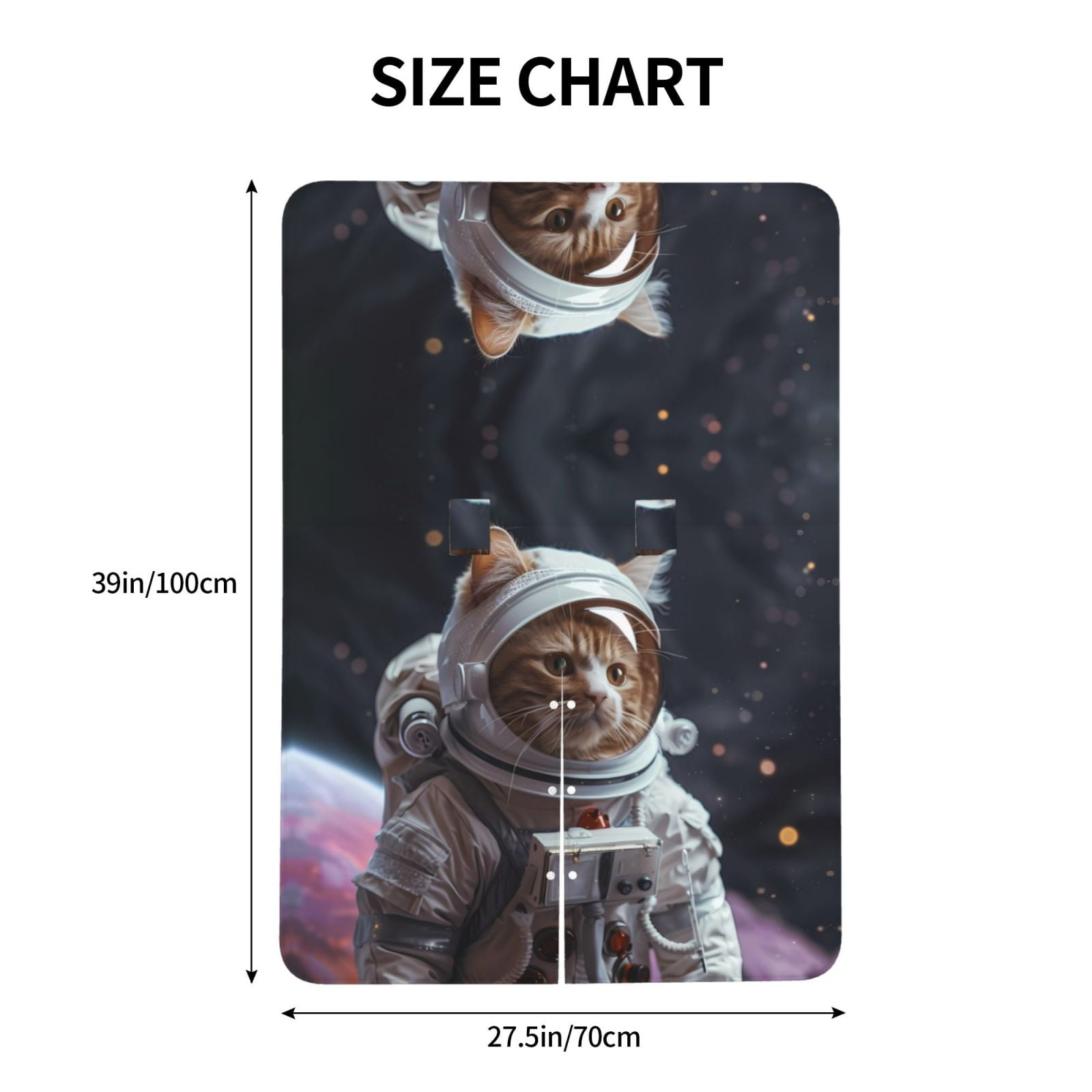 Car Seat Cover Baby - Cat Astronaut In Space Breathable Infant Car Seat Cover for Baby Carseat, Lightweight Comfort Baby Essentials Must Haves Newborn Stuff for Girl Boy