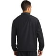 thumbnail image 3 of Discontinued  Sport-Tek ®  Piped Colorblock 1/4-Zip Wind Shirt. Jst64 S Black/ Graphite Grey/ Graphite Grey, 3 of 4