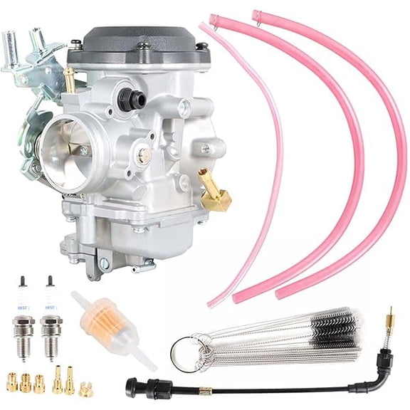 40mm CV Carburetor Replacement for V-Twin Motorcycle Engine, Compatible with XLH883 XLH1200 Models, Smooth Throttle Response for Street Riding and Engine Maintenance