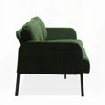 thumbnail image 3 of Modern Green Polyester Fabric 3 Seater Sofa 220×80×75cm for Small Spaces, 3 of 8