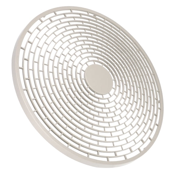 OFFIGAM Grey Plastic AC Unit Grille Cover UV Resistant Outdoor Protector 1 Pack for Homeowners