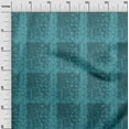 thumbnail image 2 of oneOone Georgette Viscose Teal Green Fabric Animal Skin Sewing Fabric By The Yard Printed Diy Clothing Sewing Supplies 42 Inch Wide-I2M, 2 of 4