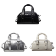 thumbnail image 1 of Bolso Mano Retro Hobo para Mujer Cruzado Cuero PU Diario (), 1 of 9