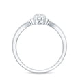 thumbnail image 2 of Rosec Jewels Moissanite Engagement Ring Oval - 5X7 mm - Moissanite Solitaire Ring for Women - D-VS1 Grade Certified, 14K White Gold, US 12.50, 2 of 8