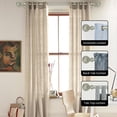 thumbnail image 3 of eTeckram 5/8" Single Curtain Rod with Balle Finials,Pewter,48‘’-84‘’, 3 of 6