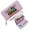 Purple, variant on GEEAD Zipper Lady Credit Card Case Wallet Removable Wrist Strap Wallet for Women Pumpkins Autumn Harvest Market Festive Atmosphere Durable Polyester Lining Suitable for Everyday Use