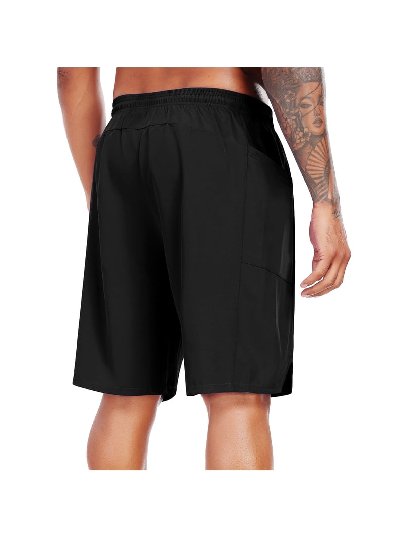 Cadmus Men's Swim Trunks with Compression Liner 9 Inch Inseam Mens