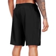 thumbnail image 2 of Cadmus Men's Swim Trunks with Compression Liner 9 Inch Inseam Mens Bathing Suit Quick Dry Beach Shorts Board Shorts,Black,XL, 2 of 12