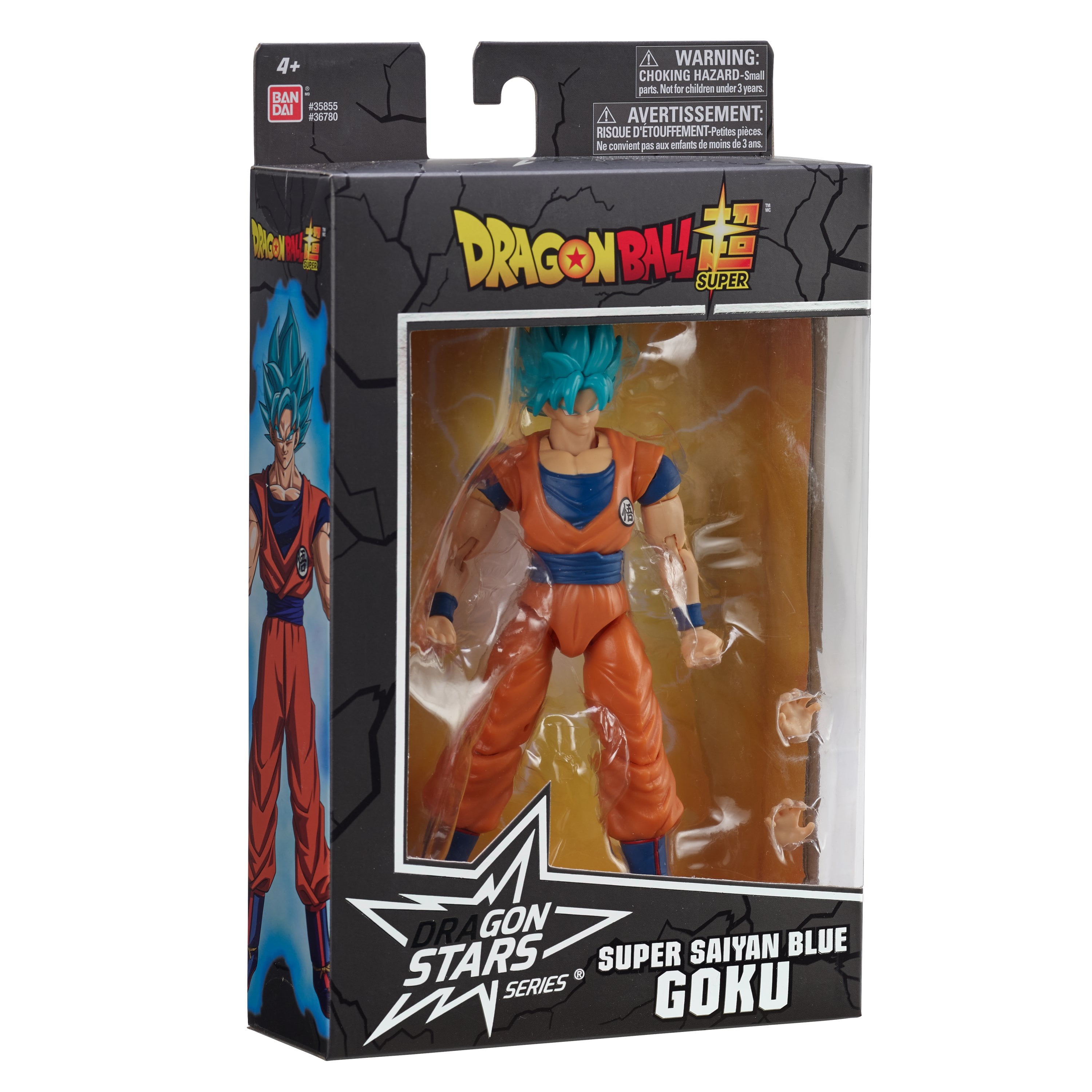 FIGURE DRAGON BALL - GOKU SUPER SAYAJIN BLUE - BANDAI - DS Games Atibaia