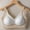 White, variant on Seamless Bra for Women with Fixed Cups, Contrast Sponge Underwire, Soft Support and Breathable Fabric for Daily Wear