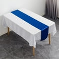 thumbnail image 1 of Satin Table Runner Table Cloth 27x275cm for Banquet Wedding Party Decoration, 1 of 4