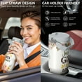 thumbnail image 6 of 1pc Horse Lovers 30oz Tumbler with Straw & Handle - Insulated Stainless Steel Cup | Holiday Gift for Man Women (Christmas, Valentine's, Birthday), 6 of 7