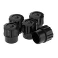 thumbnail image 2 of 5Pcs Diameter 15mm End Plug Plug Plug End Alto Black, 2 of 8