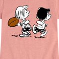 thumbnail image 3 of Peanuts - Marcie Patty Football - Toddler & Youth Girls Short Sleeve Graphic T-Shirt, 3 of 7