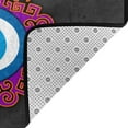 thumbnail image 4 of Nazar Amulet Turkish Oriental Eye Rugs Doormat, Non-Slip Machine Washable Carpets Floor Door Mat , 36" x 24", 4 of 7