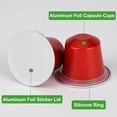 thumbnail image 4 of Cápsulas de Aluminio Vacías Rellenables, Compatibles con Cápsulas de Café. Filtros para Preparar Tu Propio Café Expreso (100 Cápsulas + 100 Tapas)., 4 of 6
