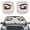 Eye Lash, variant on Yuyamidu Eye Lash Car Sun Shade for Most Auto SUV Truck Van Novelty Windshield Sunshade Keep Vehicle Cool 2 Pieces Fashion Window Shades for Car Accessories