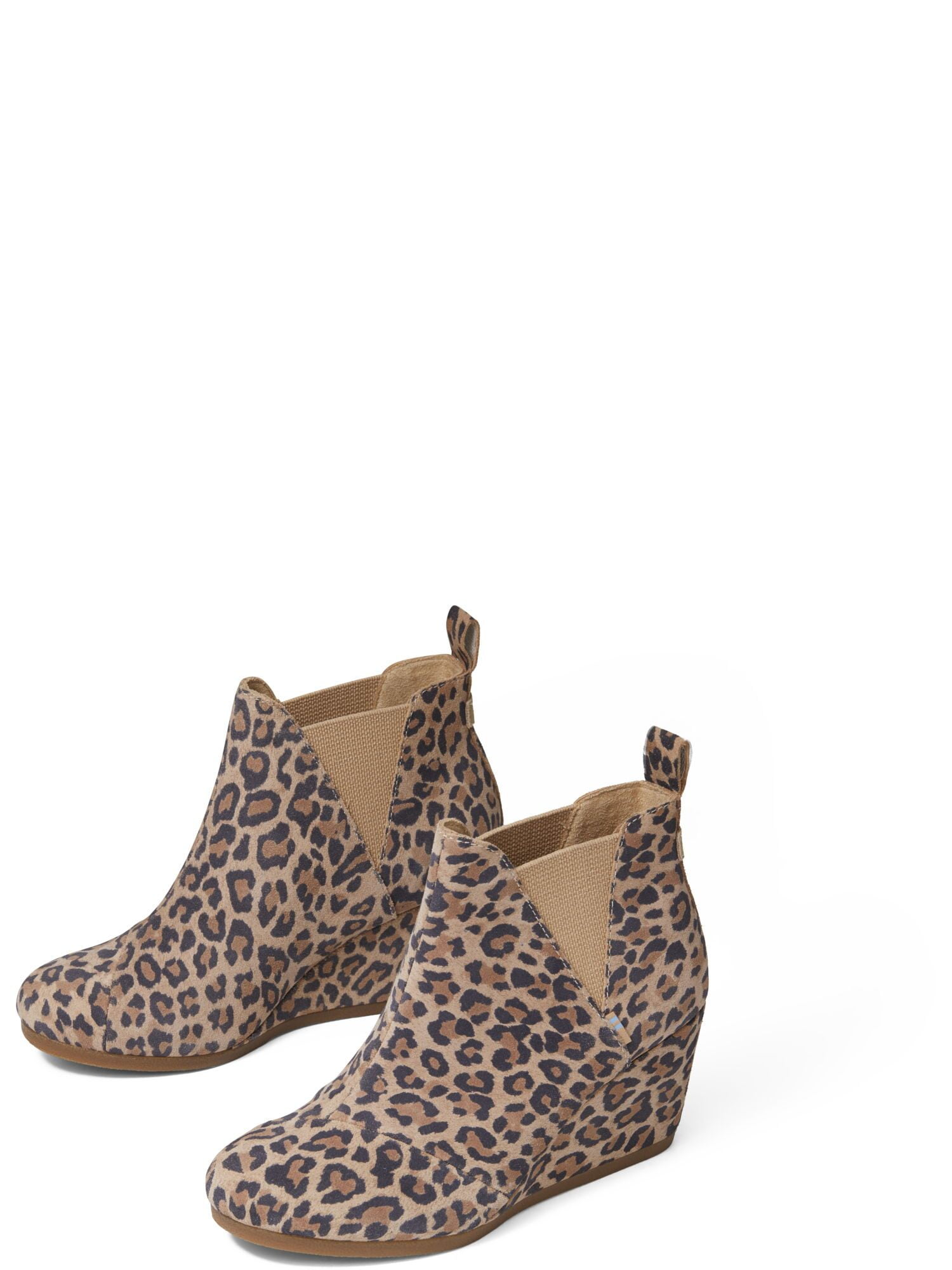 desert tan leopard print suede women's kelsey booties