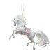 thumbnail image 1 of Colgante de caballo 2D acrílico realista, adorno navideño con lazo para colgar, ideal para amantes de la equitación., 1 of 8