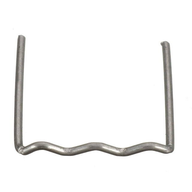 Yeacher 100 Pcs Pare-Chocs de Voiture Machine de Soudure Fil de Soudure Clous Apparence Réparation Réparation Standard Pré-Coupe Vagues Agrafes
