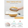 thumbnail image 6 of 500ml Ultrasonic Humidifier Aroma Diffuser 7 Color Changing Essential Oil Diffuser Automatic Shut-off Mist Humidifier with Remote Controller(US Plug), 6 of 13