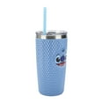 thumbnail image 4 of Lilo & Stitch Stitch Character Face Blue 20 Oz Spiked Tumbler, 4 of 7
