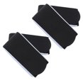 thumbnail image 2 of Bandes de Fixation pour Traîneau Noir 4 Pcs 4.32x2.16x0.20 Pouces, 2 of 8