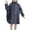 01_Dark Blue, variant on QUOTAY Girls Printed Hooded Rain Ponchos with Backpack Space Lightweight for School Outdoor Play Ages 3-14 Years Old 02_Grey,L