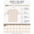 thumbnail image 7 of QUALFORT Women’s Short Sleeve Cable Knit Sweater, Crew Neck Lightweight Pullover, Apricot, Size M, 7 of 7