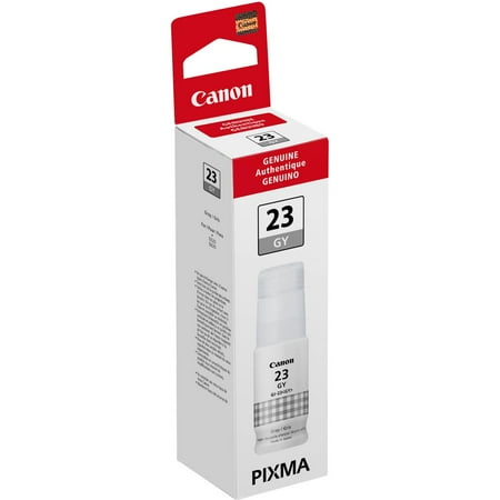 UPC: 0013803336948 | GI-23 Gray Ink Bottle for PIXMA G620 Wireless MegaTank Photo All-In-One Inkjet Printer