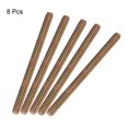 thumbnail image 3 of Unique Bargains 8pcs 1/4x4' Carbon Steel Fully Threaded Rod Bar Studs for Furniture Mounting Assembly, 3 of 4