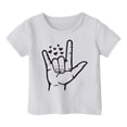 thumbnail image 4 of Hauts de Chandail pour Filles 2t Chemise Pack Fille Mode Décontractée Respirante T-Shirt Imprimé, 4 of 4