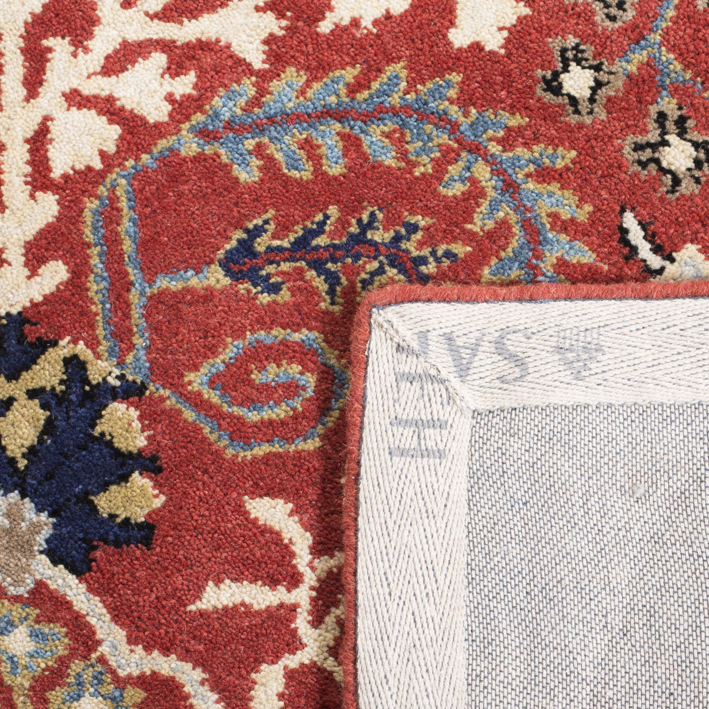 SAFAVIEH Antiquity Caelestinus Oriental Wool Runner Rug, Red/Multi, 2'3" x 16'