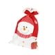 thumbnail image 2 of Bolsa con cordón para regalo de Navidad, bolsa reutilizable para envolver regalos, bolsa grande para regalo de Navidad Muñeco de nieve, 2 of 9