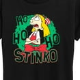 thumbnail image 3 of Hey Arnold! - Ho Ho Ho Stinko - Women's Short Sleeve Graphic T-Shirt, 3 of 5