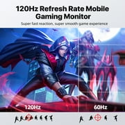 Portable Gaming Monitor 120HZ , NEWSOUL 16inch 2K USB C HDMI Portable Monitor W/ Freesync HDR, External Second Screen for Laptop, PC, PS5, Mac, Xbox
