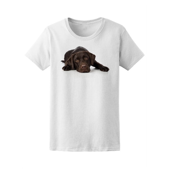 Cute Dog Labrador Retriever Tee Women's -Image by Shutterstock