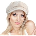 thumbnail image 2 of Womens Newsboy Caps Cabbie Gatsby Hat Visor Beret Hat Fashion Ladies Caps for Womens Hat, 2 of 6