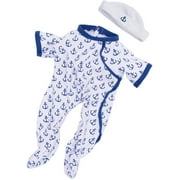 Manhattan Toy Baby Stella Anchors Away Baby Doll Clothes