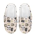 thumbnail image 2 of Whosucclay Cotton Slippers for Boys Girls Winter Warm Memory Foam Cotton Home Slippers Soft Slip on House Slippers Indoor Outdoor Shoes, 2 of 6