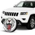thumbnail image 2 of KAKALAD Leopard Print Spare Tire Cover Universal Car Vehicle Tools For Rv SUV Truck Camper Travel Trailer Accessories Buckle 14” Inch, 2 of 6