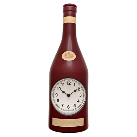 Hometime Wall Clock - Wine Bottle