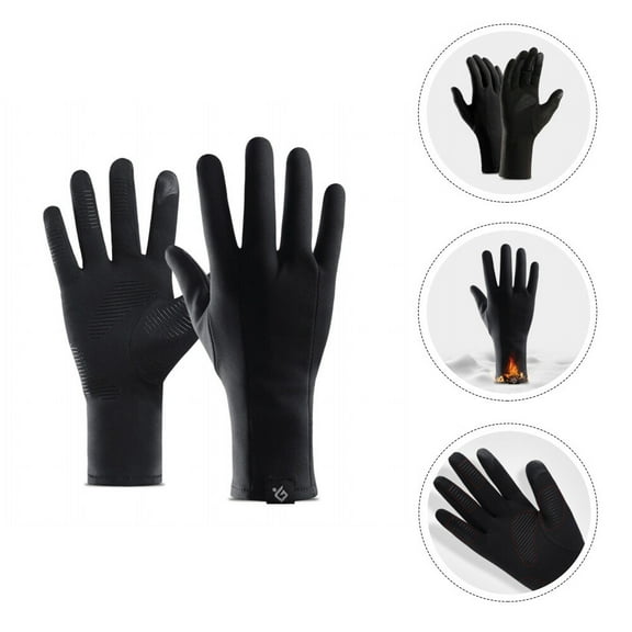 NICEXMAS 1 Pair of Athletic Gloves for Men with Touchscreen and Lightweight Material