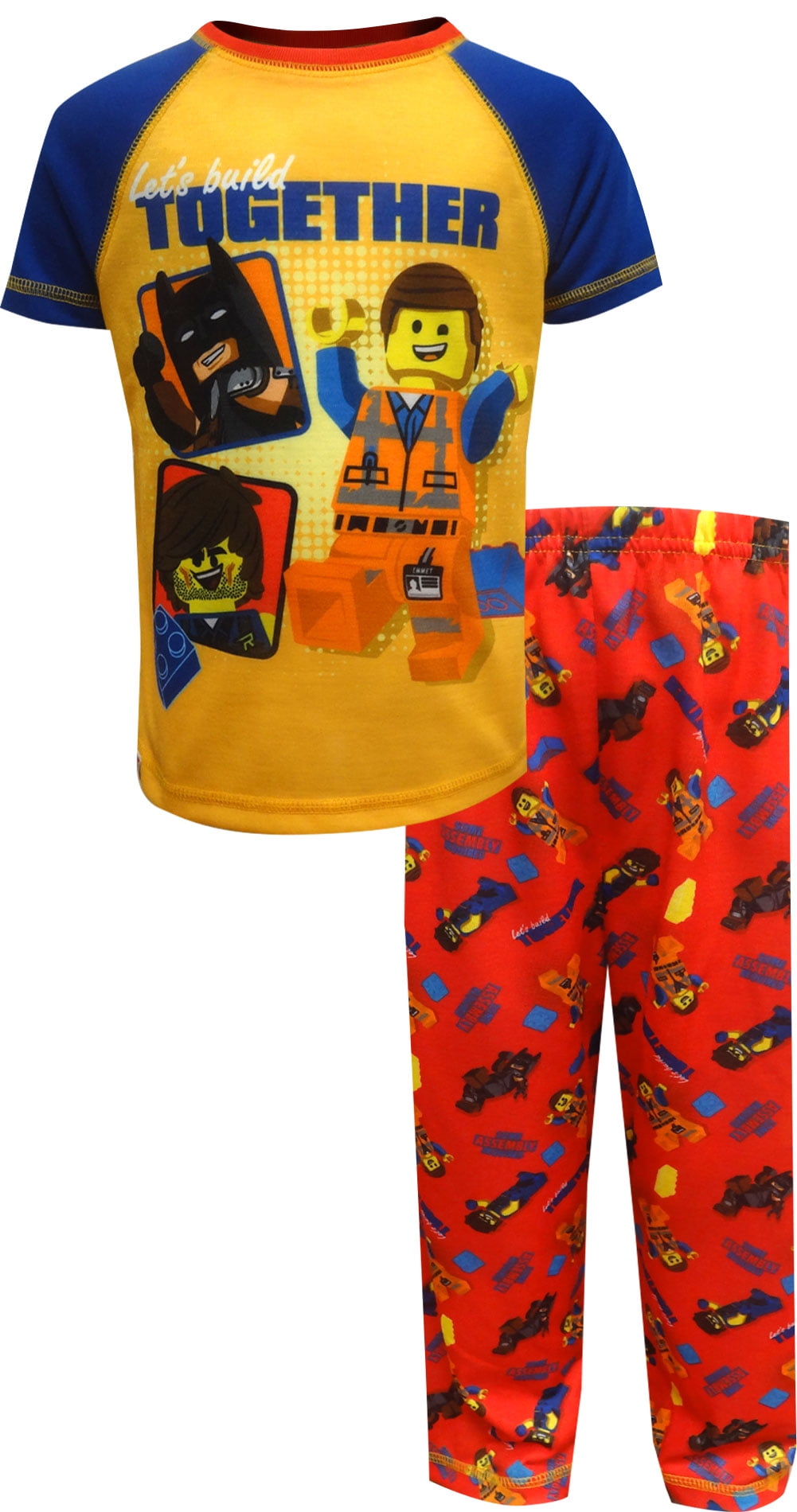 the lego movie pajamas emmet