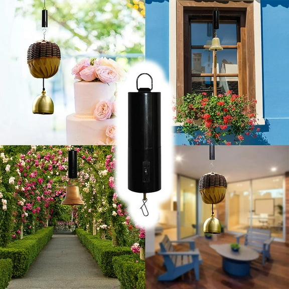 Ruifaya Battery Operated Hanging Display Wind Spinner Motor Garden Decor Accessoy✨j