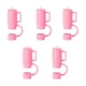 thumbnail image 1 of 5 tapas para pajitas, a prueba de polvo, para vasos de 30 a 40 oz Rosa, 1 of 8
