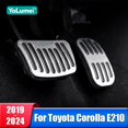 thumbnail image 2 of Cubierta de pedales de apoyo de freno de Pedal de acelerador de combustible de coche para Toyota Corolla E210 2019 2020 2021 2022 2023 2024 accesorios híbridos, 2 of 5
